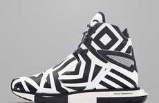 Funky Monochromatic Footwear