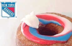 Patriotic Hockey Donuts