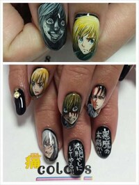 Anime Nail Art Image 2