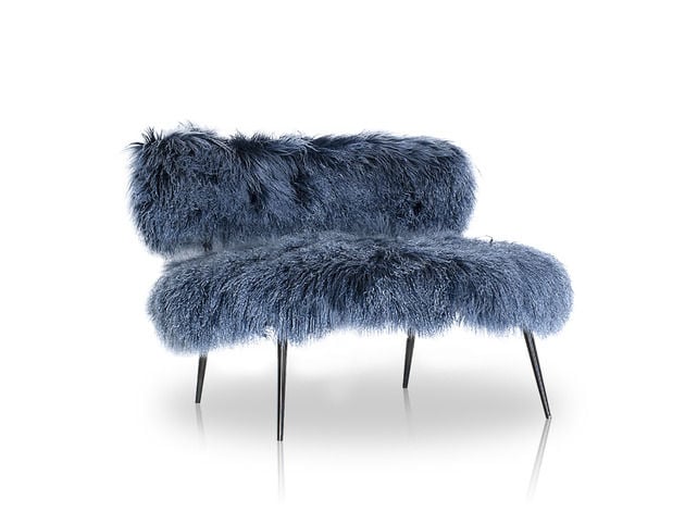 Mongolian Sheep Fur Seating