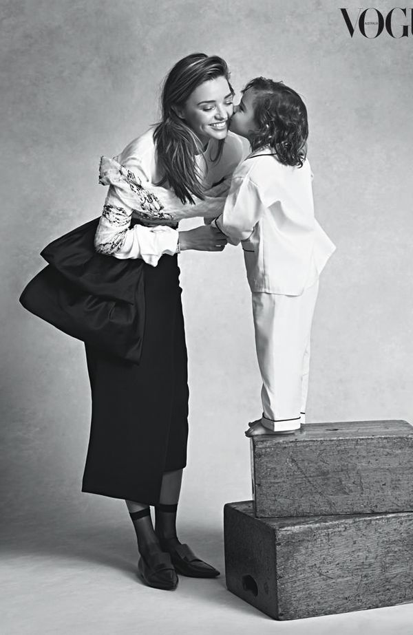 Chic Mother-Son Editorials