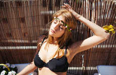 Hippie Sunbathing Editorials
