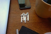 Minimalist Bicycle Keychains Image 2