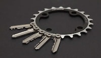 Minimalist Bicycle Keychains Image 7