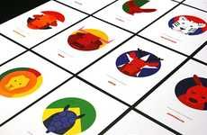 Animalistic World Cup Cards