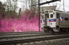 Train Track Murals