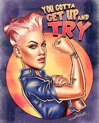 Eye-Catching Pop Culture Portraits Image 8