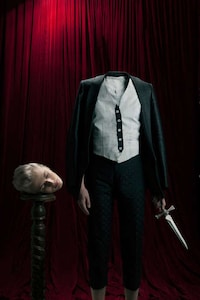Illusionary Menswear Portraits Image 2