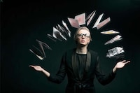 Illusionary Menswear Portraits Image 3
