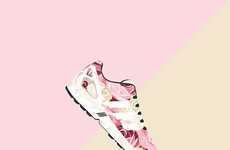 Polygonal Sneaker Illustrations