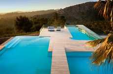 Luminous Mountainside Mansions