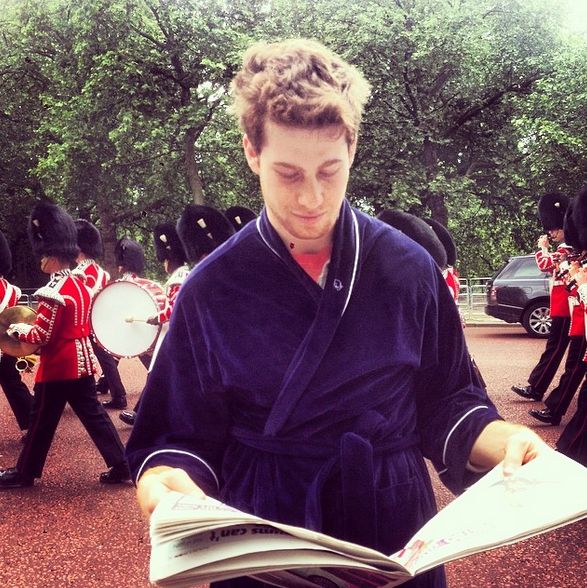 Bizarre Bathrobe Photography