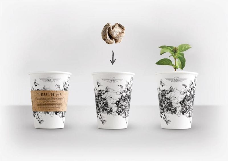Plantable Coffee Cups