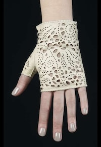Luxe Lasercut Gloves Image 2
