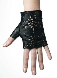 Luxe Lasercut Gloves Image 5
