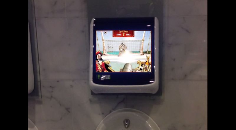 Urinal Football Games
