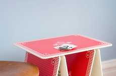 Stacked Playing Card Furnishings