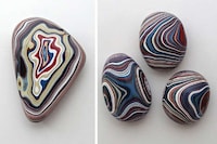Sculpted Fordite Stones Image 4