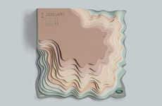 Sculptural Topographic Calendars