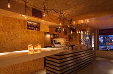 Intimate Wooden Bars