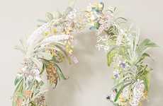 Botanical Paper Sculptures