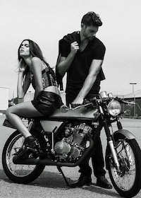 Vampy Biker Photoshoots Image 7