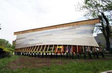 Overturned Ship Sculptures