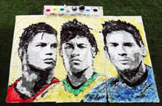 Soccer Ball-Made Art
