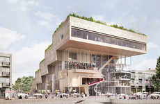 Step-Like Cultural Centers