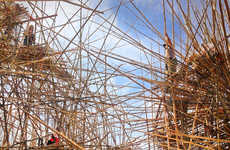 Giant Bamboo Installations (UPDATE)
