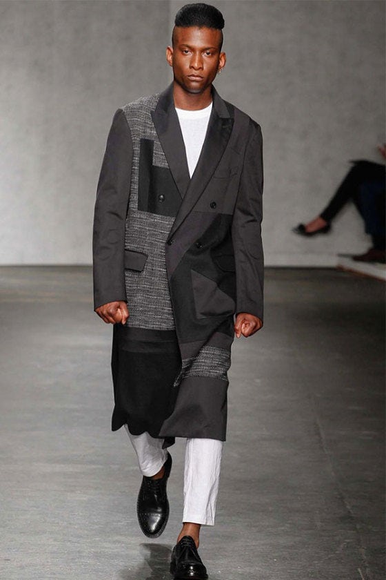 Deconstructed Silhouette Menwear