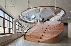 Oval Staircase Workspaces