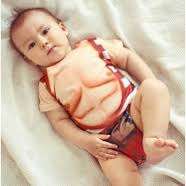 Baby Bodybuilding Rompers Image 4