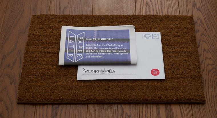 Personalized Printed Papers