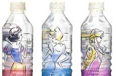 Cartoon Princess Water Bottles