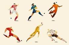 World Cup Player Illustrations