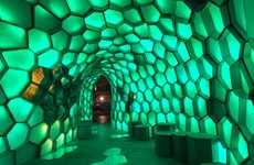 LED Honeycomb Structures