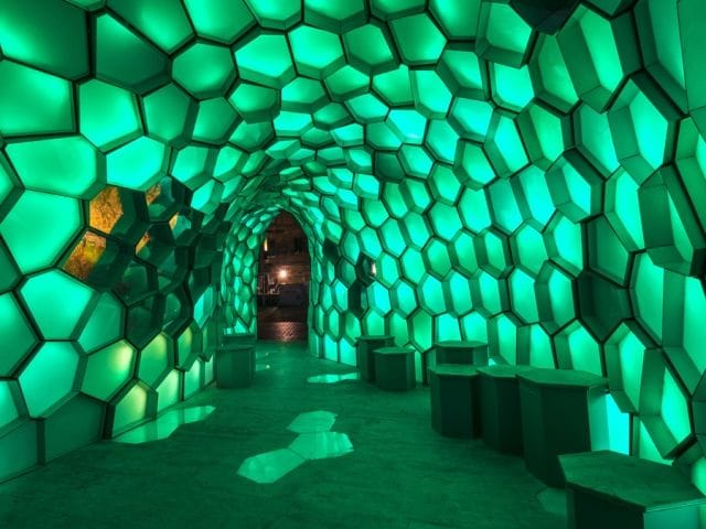 LED Honeycomb Structures