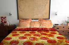 Cheesy Pizza Bedding