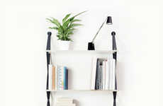 Contemporary Strap Shelving