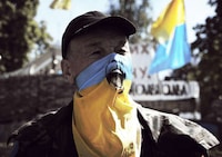 Politically-Painted Scarfs Image 3