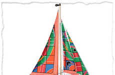 Luxury Scarf Sailboats