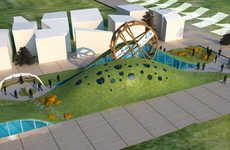 Agricultural Wheel Pavilions
