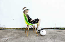 Sporty Childrenswear Photoshoots