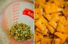 Cheesy Cannabis Crackers