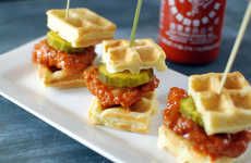 Spicy Waffle Sandwiches
