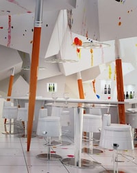 Paint-Splattered Bistros Image 4