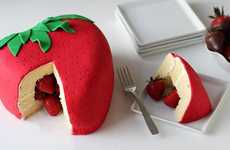 Literal Strawberry Cakes