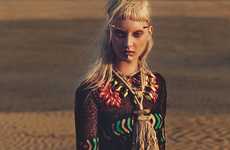 Spiked Facial Piercing Editorials