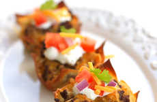 Crunchy Taco Cupcakes